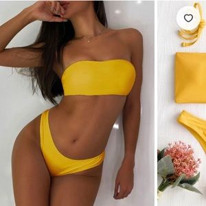 NEW with tags yellow bikini